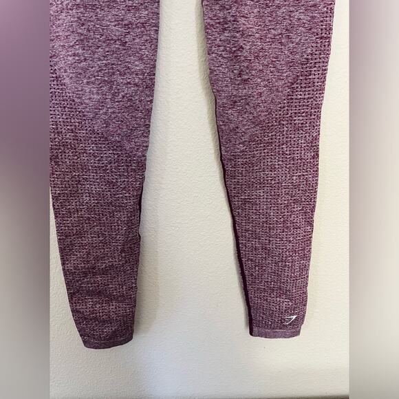 Gymshark VITAL SEAMLESS 2.0 LEGGINGS in burgundy/purple - Picture 7 of 13